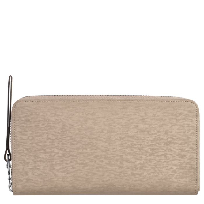 Beige Longchamp Le Pliage City Women\'s Wallets | US-3968ZXF