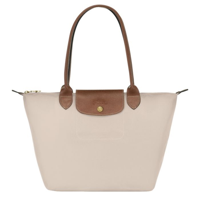 Beige Longchamp Le Pliage Original S Women\'s Shoulder Bags | US-6479IJQ