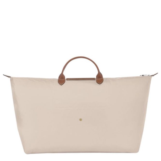 Beige Longchamp Le Pliage XL Women's Travel Bags | US-0596OJR