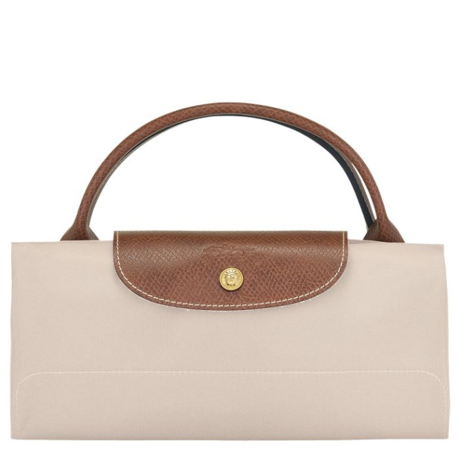 Beige Longchamp Le Pliage XL Women's Travel Bags | US-0596OJR