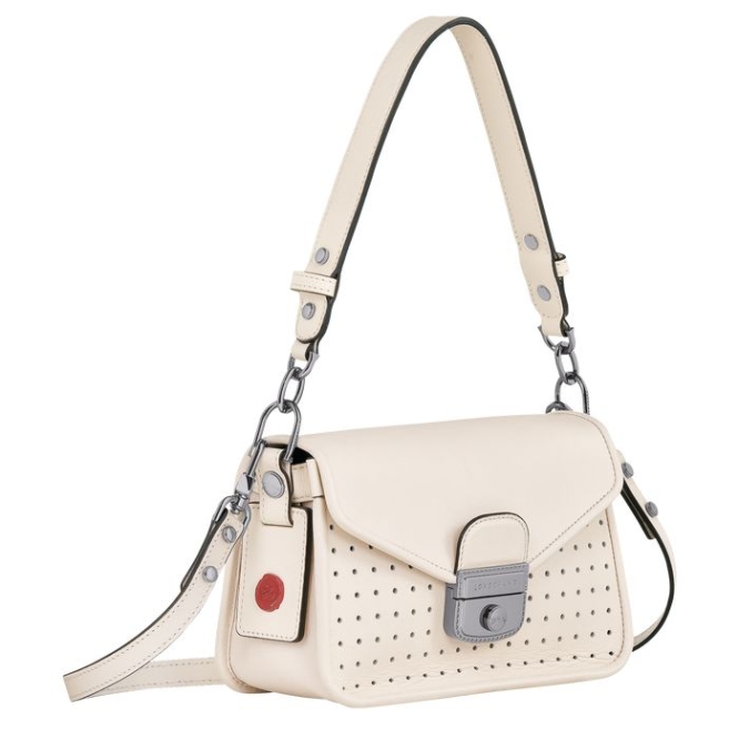 Beige Longchamp Mademoiselle XS Women's Crossbody Bags | US-6035OFQ