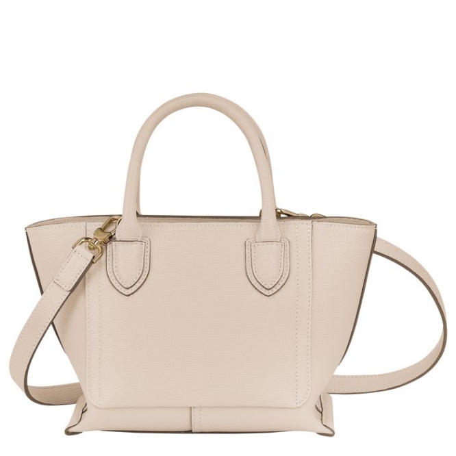 Beige Longchamp Mailbox S Women's Top-handle Bags | US-7160GSU