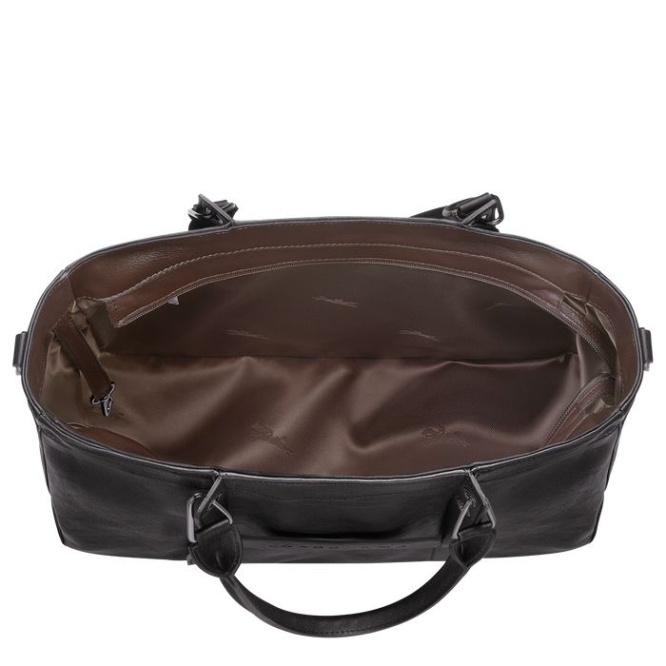 Black Longchamp 3D M Women's Top-handle Bags | US-8239CMI