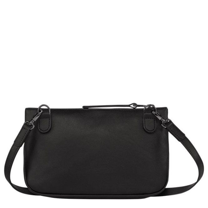 Black Longchamp 3D Women's Crossbody Bags | US-0346OHJ