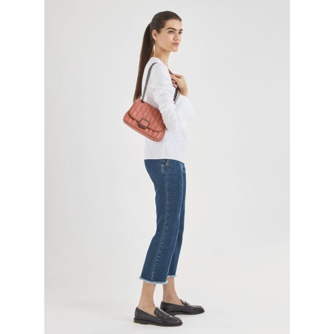 Black Longchamp Brioche S Women's Crossbody Bags | US-9256TIF