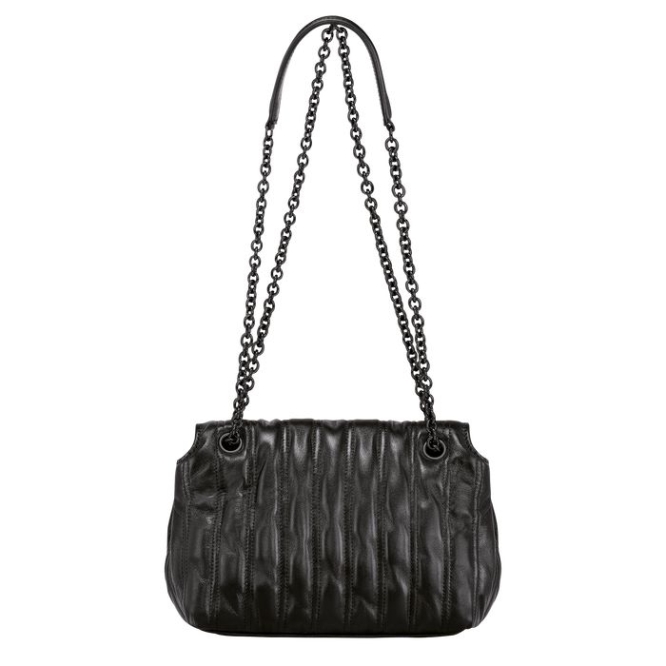 Black Longchamp Brioche S Women's Crossbody Bags | US-9256TIF