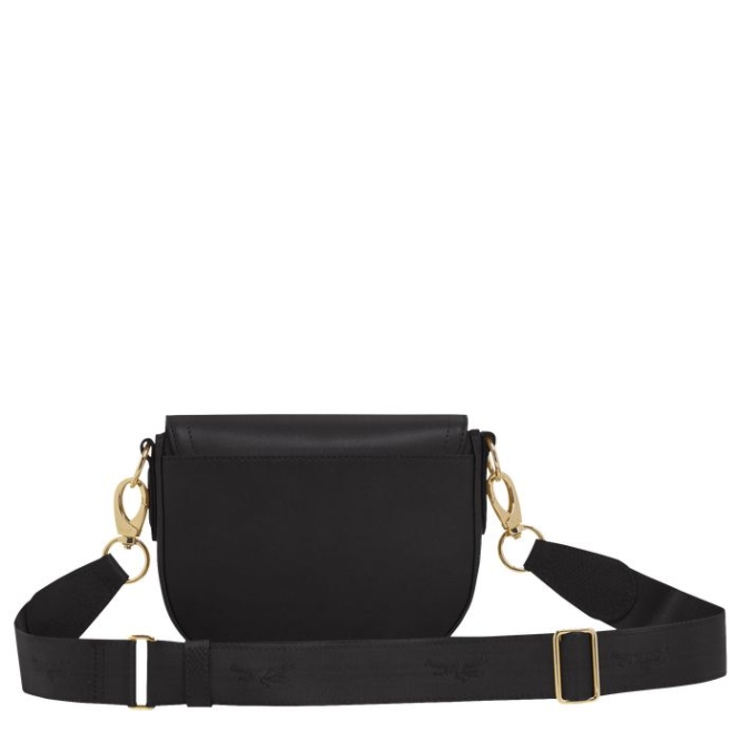 Black Longchamp Cavalcade S Women's Crossbody Bags | US-1543MWJ