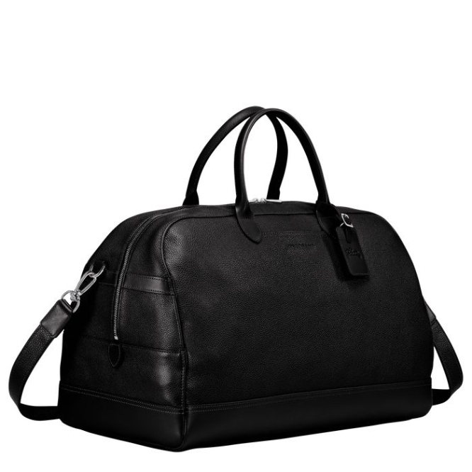 Black Longchamp Le Foulonné L Men's Travel Bags | US-5679DBY