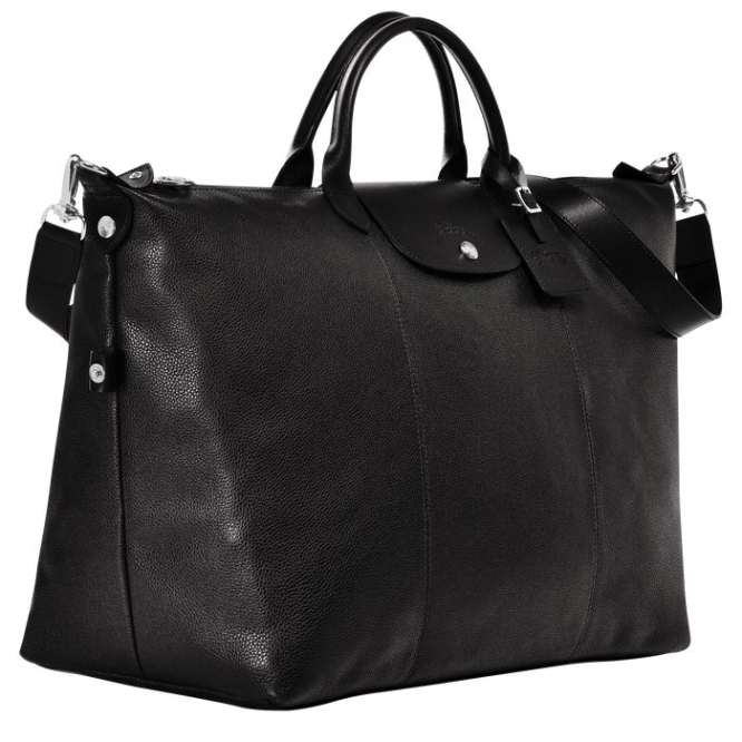 Black Longchamp Le Foulonné XL Men's Travel Bags | US-0864GHM