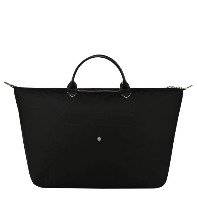 Black Longchamp Le Pliage Club L Women's Travel Bags | US-7503IQL