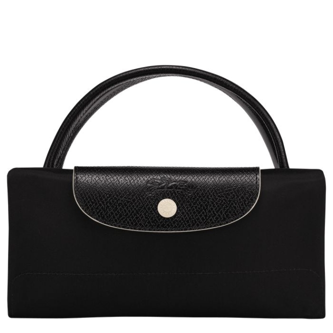 Black Longchamp Le Pliage Club L Women's Travel Bags | US-7503IQL