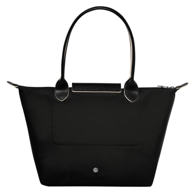 Black Longchamp Le Pliage Club S Women's Shoulder Bags | US-3975PGN