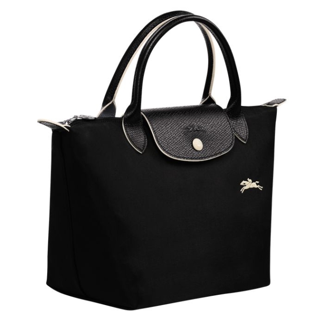 Black Longchamp Le Pliage Club S Women's Top-handle Bags | US-5219VMP