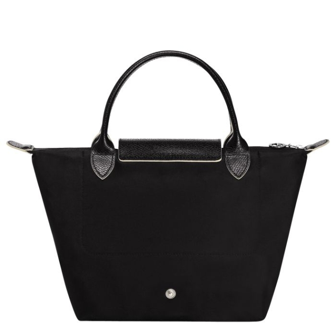 Black Longchamp Le Pliage Club S Women's Top-handle Bags | US-5219VMP