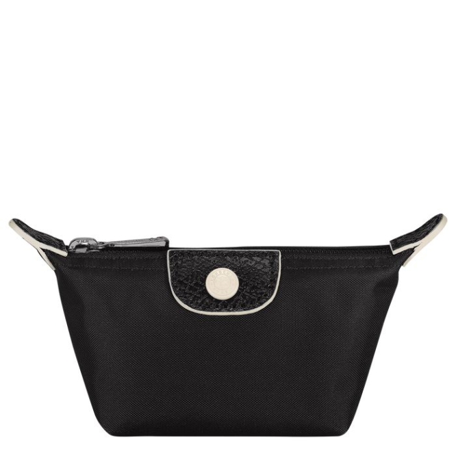 Black Longchamp Le Pliage Club Women\'s Cardholders & Coin Purses | US-3058WBJ