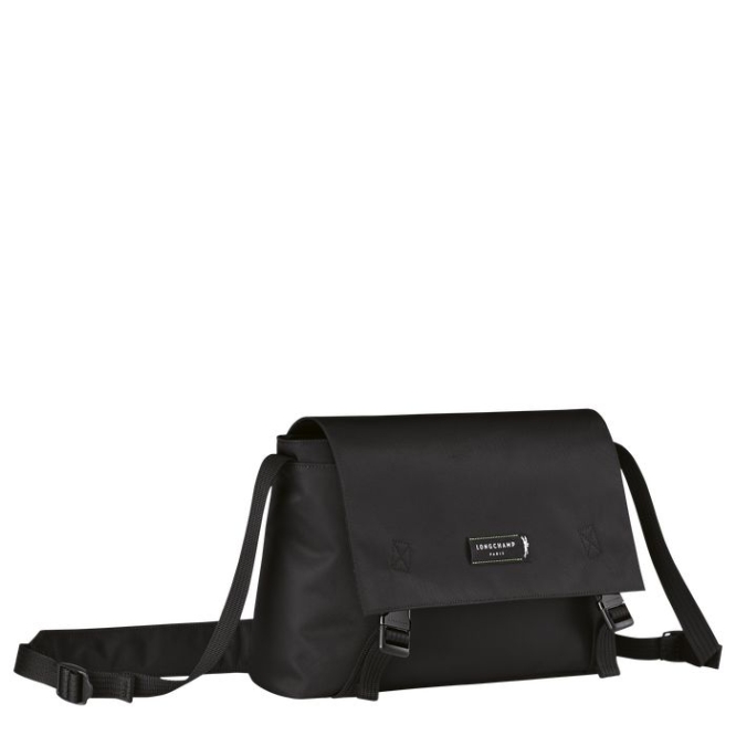 Black Longchamp Le Pliage Energy M Men's Crossbody Bags | US-5602XAO