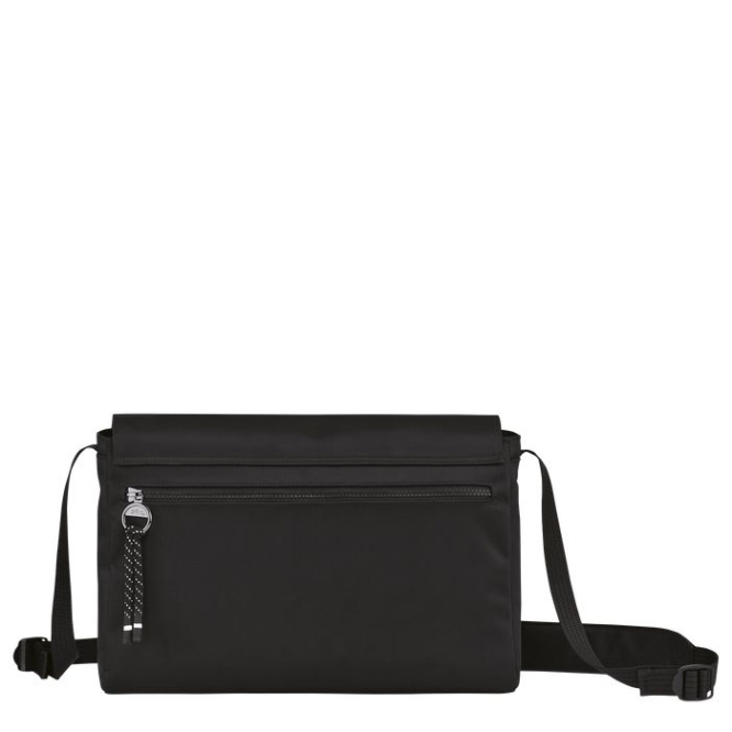 Black Longchamp Le Pliage Energy M Men's Crossbody Bags | US-5602XAO