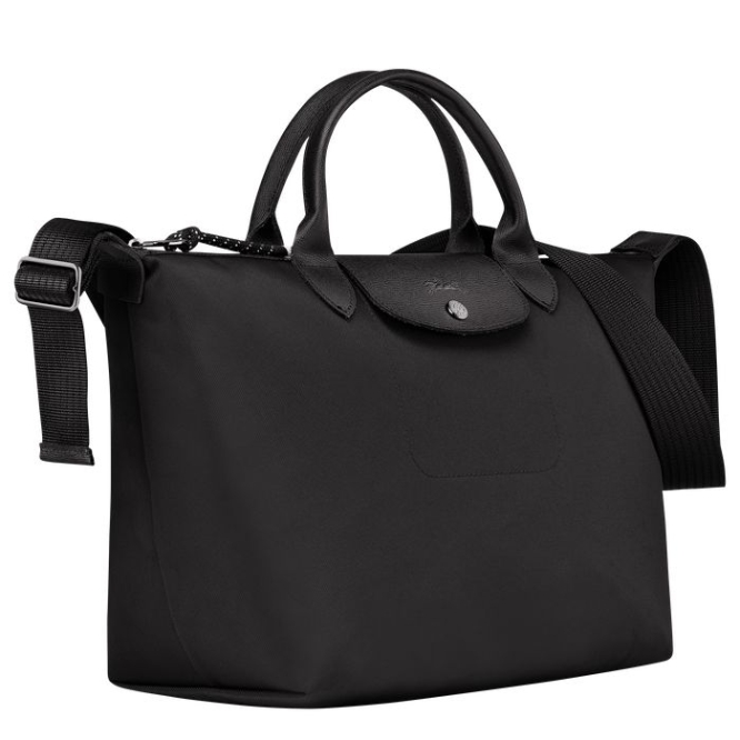 Black Longchamp Le Pliage Energy M Women's Top-handle Bags | US-1952JOS