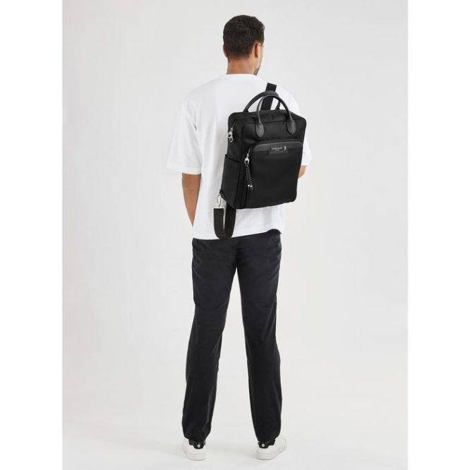 Black Longchamp Le Pliage Energy Men's Backpacks | US-6917SAO