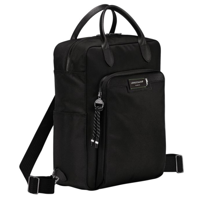 Black Longchamp Le Pliage Energy Men's Backpacks | US-6917SAO