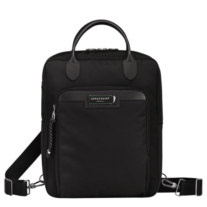 Black Longchamp Le Pliage Energy Men\'s Backpacks | US-6917SAO