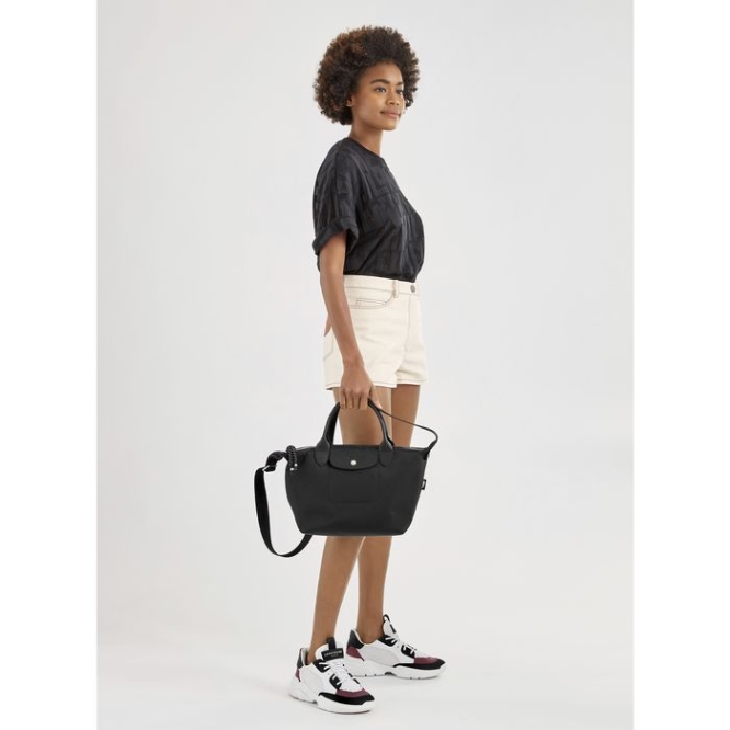 Black Longchamp Le Pliage Energy S Women's Top-handle Bags | US-3459CJA