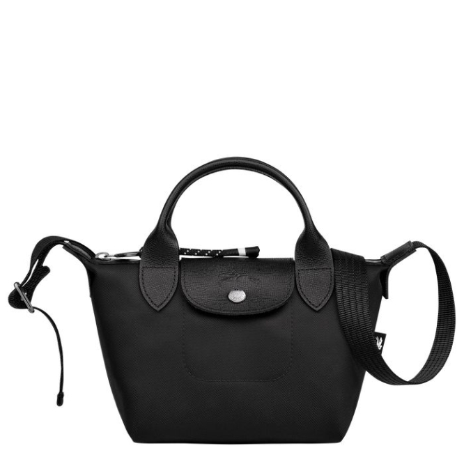 Black Longchamp Le Pliage Energy XS Women\'s Top-handle Bags | US-9547WLG