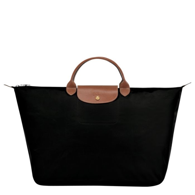 Black Longchamp Le Pliage L Women\'s Travel Bags | US-2653IZQ