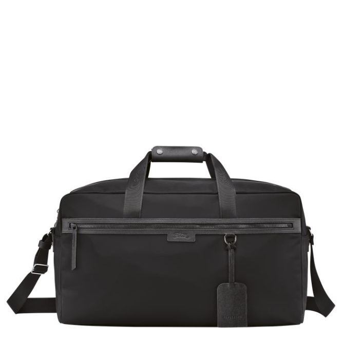 Black Longchamp Le Pliage Néo Men\'s Travel Bags | US-1328TLZ