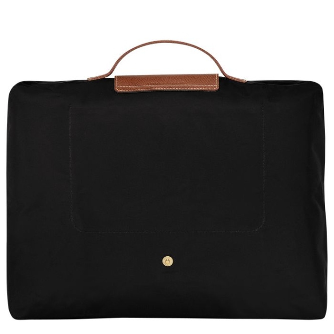 Black Longchamp Le Pliage Original S Women's Document Holders | US-2618MJU