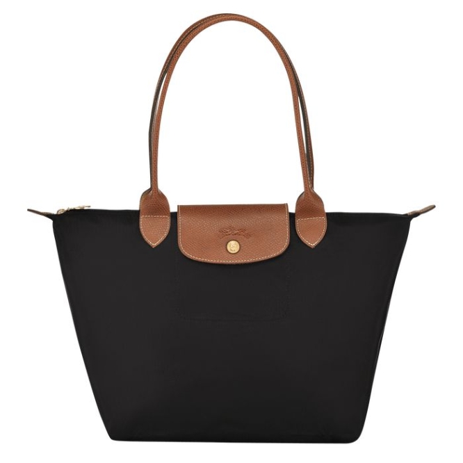 Black Longchamp Le Pliage Original S Women\'s Shoulder Bags | US-5379XIT
