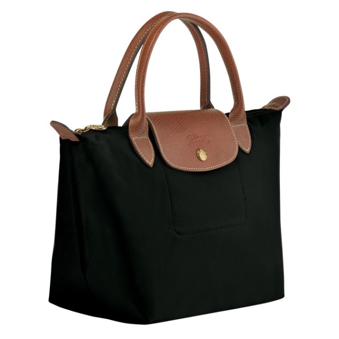 Black Longchamp Le Pliage Original S Women's Top-handle Bags | US-5628GSF