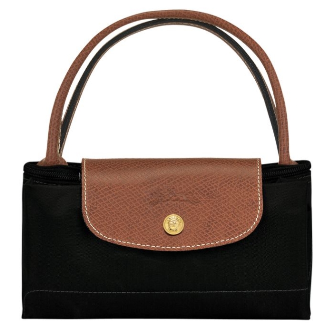 Black Longchamp Le Pliage Original S Women's Top-handle Bags | US-5628GSF