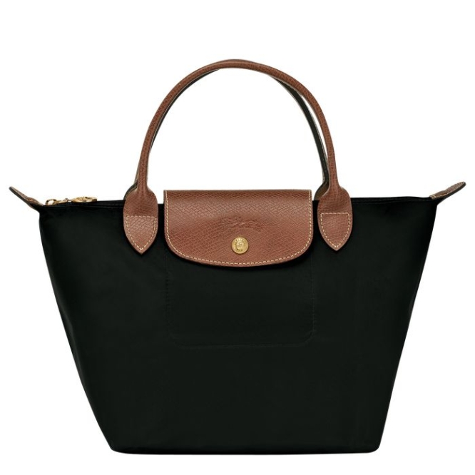 Black Longchamp Le Pliage Original S Women\'s Top-handle Bags | US-5628GSF