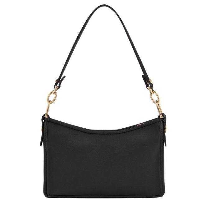 Black Longchamp Mademoiselle Women's Pouches & Cases | US-7549DWR