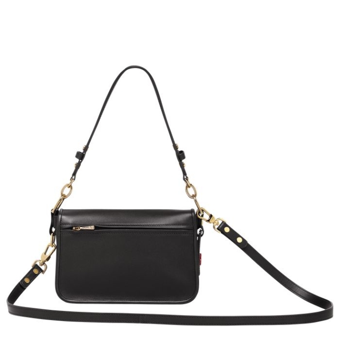 Black Longchamp Mademoiselle XS Women's Crossbody Bags | US-1694TWZ