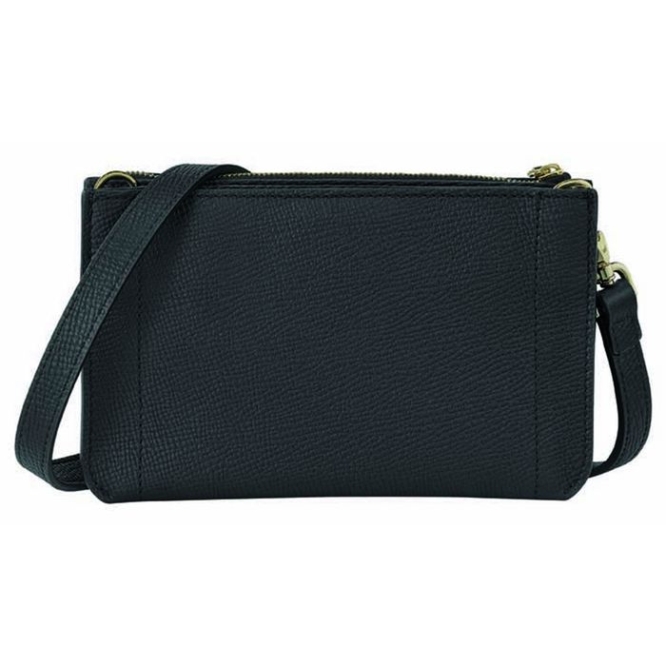 Black Longchamp Mailbox Women's Wallets On Chain | US-3416KTX