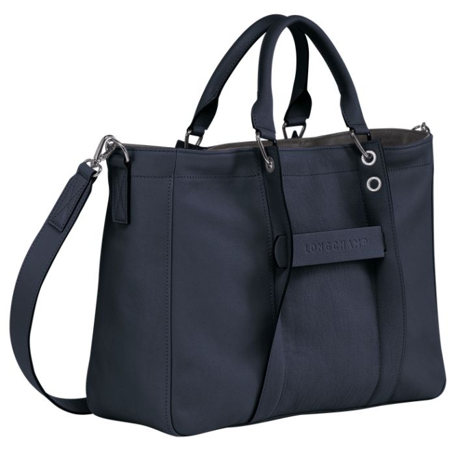 Blue Longchamp 3D M Women's Top-handle Bags | US-4207XOE