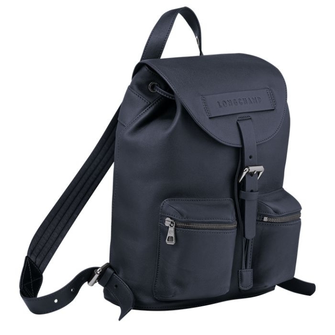 Blue Longchamp 3D S Men's Backpacks | US-6723ZBK