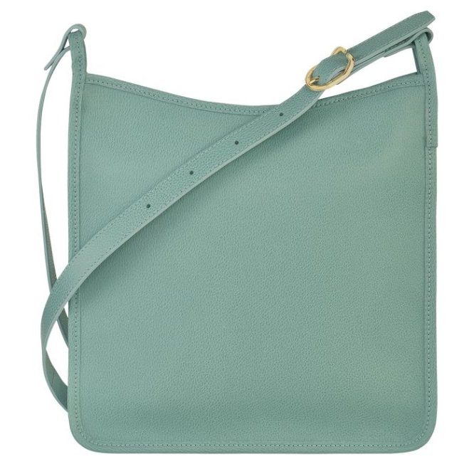 Blue Longchamp Le Foulonné L Women's Crossbody Bags | US-5169PLO