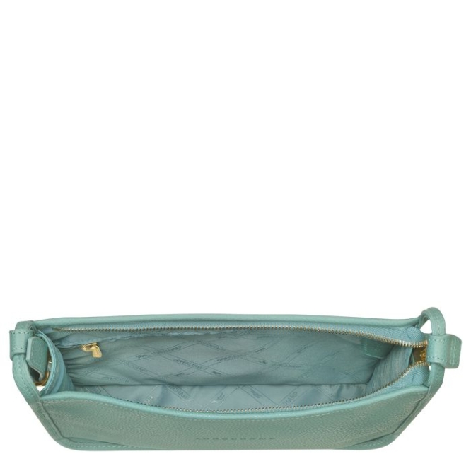 Blue Longchamp Le Foulonné L Women's Crossbody Bags | US-5169PLO