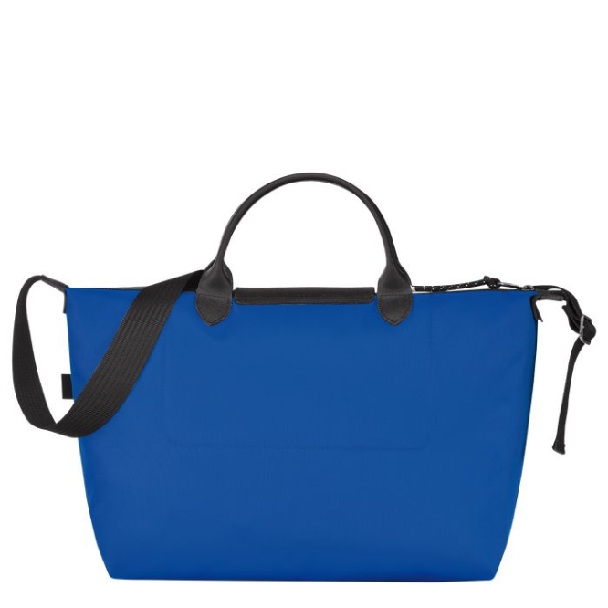 Blue Longchamp Le Pliage Energy L Women's Top-handle Bags | US-6250DOR