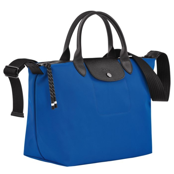Blue Longchamp Le Pliage Energy M Women's Top-handle Bags | US-2945GEM