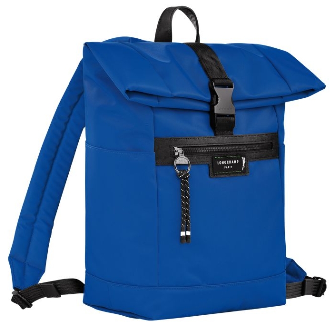 Blue Longchamp Le Pliage Energy Men's Backpacks | US-9318JMF