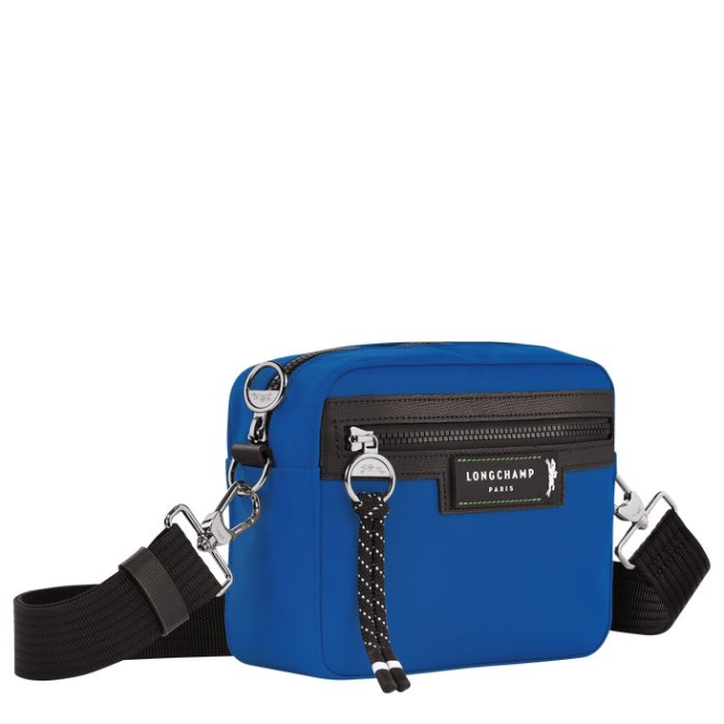 Blue Longchamp Le Pliage Energy S Men's Crossbody Bags | US-1824BAR