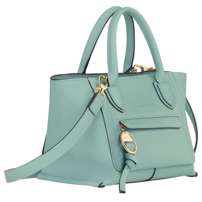 Blue Longchamp Mailbox S Women's Top-handle Bags | US-7968ZYO