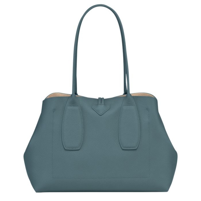 Blue Longchamp Roseau Women's Shoulder Bags | US-6245LZP