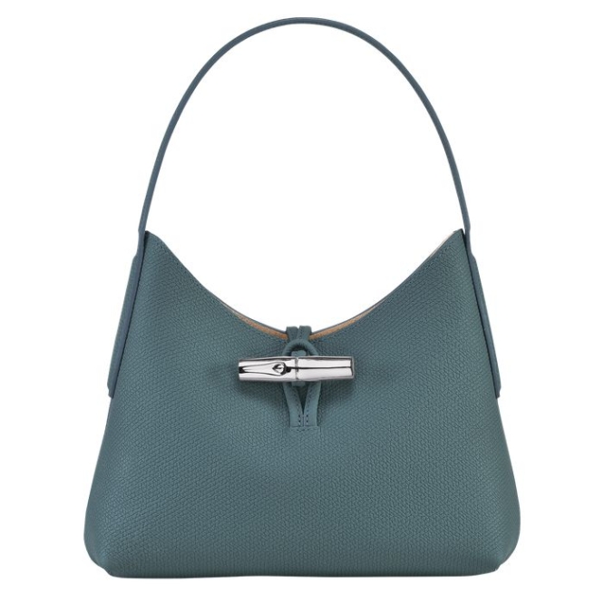 Blue Longchamp Roseau XS Women\'s Shoulder Bags | US-3978QUZ