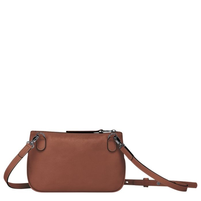 Brown Longchamp 3D Women's Crossbody Bags | US-9541SZQ