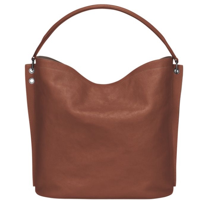 Brown Longchamp 3D Women's Shoulder Bags | US-1049HAR